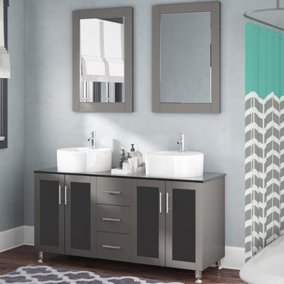 Find The Perfect 60 Inch Gray Double Vanities Wayfair